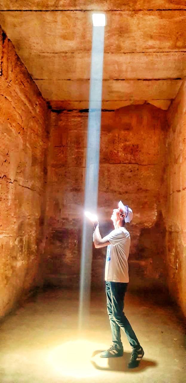 شمس الطهيرة تتعامد علي  معبدي بتاح ورمسيس الثالث بالكرنك في يوم الإعتدال الربيعي